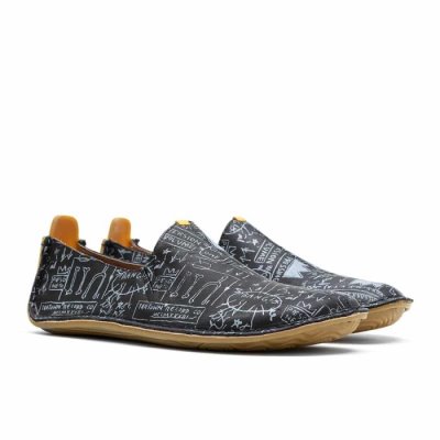 Vivobarefoot Ababa Basquiat - Casual Schoenen Zwart Dames - QWN453820